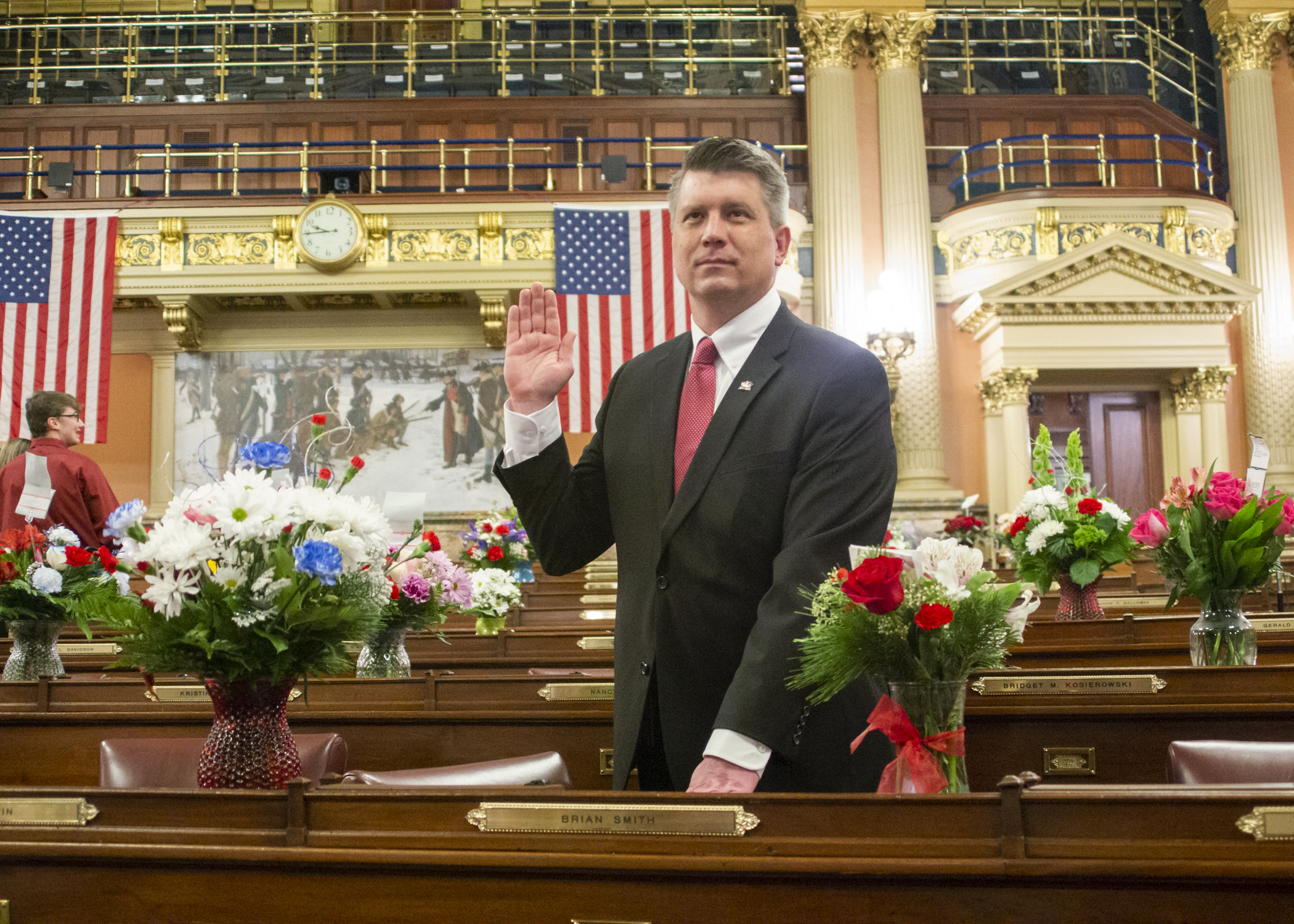 Smith Sworn in to Serve the People of the 66th Legislative District
